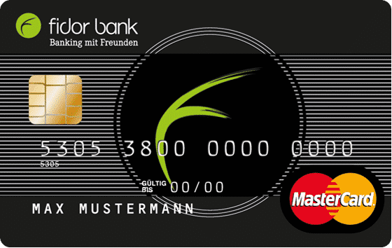 Fidor Bank Prepaid MasterCard Kreditkarte