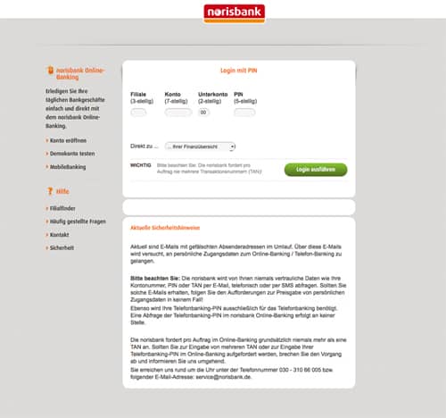 Norisbank Guthabenkonto Online Eroffnen